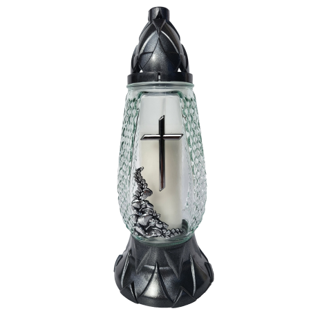 Z548 Malwa krzyżyk srebrny